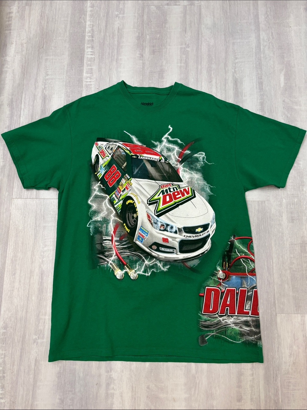 Dale Earnhardt Jr. #88 Mountain Dew Racing Graphic Short Sleeve Tee Large